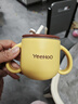 英氏（YEEHOO）兒童吸管杯水壺學(xué)生水杯寶寶喝水杯牛奶杯嬰兒用品增加輔食手柄杯 小狗牛奶杯 250ml 曬單實(shí)拍圖
