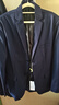 羅蒙高端免燙抗皺西服套裝男士商務(wù)休閑婚禮正裝西服外套上衣服男裝 藏青(西服+西褲+大禮包) 2XL 曬單實(shí)拍圖