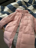 鴨鴨兒童羽絨服男女童新中長(cháng)款加厚品牌青少年冬季中大童裝外套HR 曬單實(shí)拍圖
