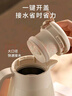 九陽(yáng)（Joyoung）保溫壺家用戶(hù)外大容量水壺316L不銹鋼真空鎖溫暖瓶熱水壺奶油白2L 曬單實(shí)拍圖
