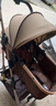 逗逗熊嬰兒推車(chē)高景觀(guān)減震手推車(chē)寶寶可坐可平躺嬰兒雙向折疊兒童手推車(chē) 豪華-卡其【四EVA輪】 曬單實(shí)拍圖