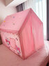 鬧鬧貓兒童帳篷美樂(lè )蒂室內玩耍加長(cháng)公主房子玩具屋寶寶游戲屋女孩禮物 送收納包+爬爬墊棉球燈彩旗云朵蝴蝶夾子貼畫(huà) 【金屬支架】美樂(lè )蒂加長(cháng)版160*100*130cm 曬單實(shí)拍圖