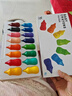 OEMG高端不臟手蠟筆可水洗幼兒園專(zhuān)用兒童絲滑畫(huà)筆嬰幼兒繪畫(huà)涂鴉套裝彩色嬰幼兒繪畫(huà)涂鴉DIY套裝 【經(jīng)典款：16色】不臟手奶瓶蠟筆 曬單實(shí)拍圖