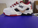 Lee男鞋春季新款休閑鞋潮流厚底面包鞋男士板鞋增高運動(dòng)鞋時(shí)尚鞋子男 酒紅L252UB360 42 【腳瘦請拍小一碼】 曬單實(shí)拍圖