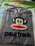大嘴猴（paul frank）長(cháng)袖襯衫男士秋冬季格子襯衣男休閑工裝外套男裝上衣 灰色 XL 曬單實(shí)拍圖