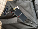 夢(mèng)特嬌（MONTAGUT）【挺括有型&撞色翻領(lǐng)】秋季簡(jiǎn)約休閑長(cháng)袖男式Polo衫 JG 深灰 2XL  曬單實(shí)拍圖