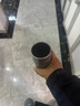 水莫停純鈦保溫杯智能顯溫茶水分離大容量男款女高檔泡茶杯禮物水杯子 鈦原灰 曬單實(shí)拍圖