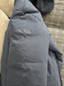 阿迪達斯（adidas）運動(dòng)羽絨服男長(cháng)款連帽保暖時(shí)尚潮流舒適男裝外套 墨水藍 L 曬單實(shí)拍圖