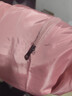 短款外套女春夏新款純色雙層連帽小風(fēng)衣寬松胖MM休閑戶(hù)外防風(fēng)上衣 粉紅色 【短款外套女】春秋夏可穿 L 建議【100-115斤】 曬單實(shí)拍圖