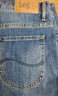 Lee726舒適直筒丹寧復古水洗藍色男牛仔褲休閑潮流 曬單實(shí)拍圖