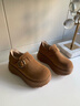 戈美其（GEMEIQ）商場(chǎng)同款勃肯鞋全包2025秋冬新款小個(gè)子增高加絨真皮女鞋子 駝色【加絨】 【跟高6.5cm】 36 曬單實(shí)拍圖