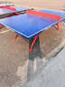 雙魚(yú)（DOUBLE FISH） 室外乒乓球臺球桌標準SMC一體化面板家用戶(hù)外防水防曬乒乓球案子 318B室外球桌 抗老化臺面 曬單實(shí)拍圖