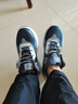 李宇2025冬季新款加絨運動(dòng)鞋男鞋百搭防滑保暖棉鞋皮面軟底休 MM-88【灰色加絨】 42 曬單實(shí)拍圖