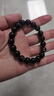 石玥珠寶收藏級金貓眼天然黑曜石手串本命年轉運水晶手鏈男女士款禮物10mm 曬單實(shí)拍圖