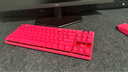 羅技（G）PRO X TKL RAPID/GPW RT快銀磁軸電競鍵盤(pán)  FPS/無(wú)畏契約/瓦羅蘭特 RT快速觸發(fā)（粉色） 曬單實(shí)拍圖