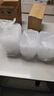 妙潔一次性飯盒 方形帶蓋800ml*50只 食品級野餐打包湯碗筷可微波加熱 曬單實(shí)拍圖