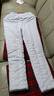 棉花詠純棉花手工女士棉褲加厚成人高腰長(cháng)褲冬季居家保暖條紋內穿棉衣服 曬單實(shí)拍圖
