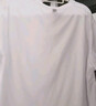 名創(chuàng  )優(yōu)品（MINISO）純棉短袖男夏季寬松半截袖男女同款基礎百搭潮牌t恤 白 L 曬單實(shí)拍圖