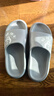 大嘴猴（paul frank）拖鞋男室內外情侶厚底軟彈戶(hù)外運動(dòng)涼拖鞋深灰42-43PF683 曬單實(shí)拍圖
