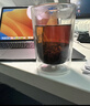 MUJI耐熱玻璃 雙層水杯 玻璃杯杯子 曬單實(shí)拍圖
