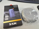 飚王（SSK）移動(dòng)固態(tài)硬盤(pán)USB4.0/Type-C高速大容量手機直連電腦外接存儲硬盤(pán)SSD兼容雷電4/3 1TB【讀速4000MB/s】SD800 曬單實(shí)拍圖