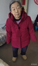 雪中飛中老年媽媽裝羽絨服女中長(cháng)款冬裝中式騏驥紅奶奶加厚防寒保暖外套 曬單實(shí)拍圖