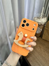 五鼠 FIVEMICE適用蘋(píng)果iphone17promax手機殼新款液態(tài)硅膠16pro高級感帶掛繩純色創(chuàng  )意防摔女a(chǎn)ir本命馬年可愛(ài)全包 橙色液態(tài)硅膠木馬支架+掛繩 iPhone 17 Pro Max 曬單實(shí)拍圖
