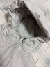 美洋（MEIYANG）遠山鵝絨外套【安心鵝絨四防】50+可拆卸羽絨內膽鵝絨服羽絨服女 淺灰 S 曬單實(shí)拍圖