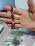 普陀山朱砂葫蘆小吊墜可打開(kāi)裝朱砂福祿項鏈鑰匙扣男女創(chuàng  )意禮物 鑰匙扣款-紅繩(含朱砂粉) 曬單實(shí)拍圖