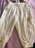 巴拉巴拉童裝褲子嬰兒長(cháng)褲寶寶男女兒童運動(dòng)褲2025新款春夏裝薄款簡(jiǎn)約可愛(ài) 象牙白10402 100 曬單實(shí)拍圖