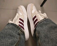 adidas「小鋸齒」D-PAD CLASSIC美高風(fēng)籃球風(fēng)板鞋男女阿迪達斯   白色/淺灰/深紅色   35.5 曬單實(shí)拍圖