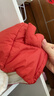 巴拉巴拉童裝嬰兒連體羽絨服輕薄羽絨服寶寶衣服2025冬裝抱衣爬服男童女童 紅色糖葫蘆-白鴨絨 80 cm-充絨量41g 曬單實(shí)拍圖