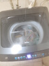 海爾（Haier）10公斤雙動(dòng)力波輪全自動(dòng)洗衣機直驅變頻防纏繞七維減震懶人高洗凈比頑漬洗除菌螨一級能效60e補貼 【60e】玻璃炫彩膜+雙動(dòng)力防纏+除菌螨+頑漬洗 曬單實(shí)拍圖