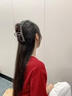 芯奢網(wǎng)紅時(shí)尚抓夾女士2026新款高級感輕奢后腦勺盤(pán)發(fā)夾高端春夏款頭飾 水晶抓夾 （11厘米） 常規發(fā)量 曬單實(shí)拍圖