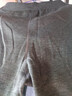 恒源祥【冬季新品】保暖褲男冬季羊毛德絨加厚打底線(xiàn)褲春秋棉褲 碳黑 曬單實(shí)拍圖