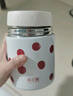 哈爾斯悶燜燒杯壺316食品級燜燒罐便攜式保溫飯盒不銹鋼嬰兒輔食湯壺 【316-贈餐勺】紅色圓點(diǎn)800mL 曬單實(shí)拍圖
