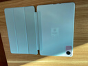 彌為 適用紅米Redmi pad SE保護套 2023年款11英寸小米紅米保護殼平板防摔輕薄軟殼休眠皮套 白冰藍 曬單實(shí)拍圖
