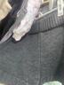 貞喜氣針織短褲女2025新款秋冬高腰顯瘦毛線(xiàn)針織打底褲女外穿休閑百搭 深灰色 均碼 曬單實(shí)拍圖