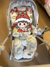 IMOMOTO嬰兒推車(chē)墊冬季遛娃神器護脊通用坐墊配件送禮物 日月星辰【科學(xué)護脊  保暖透氣】 曬單實(shí)拍圖