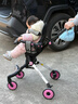 AMORHOME溜娃嬰兒推車(chē)輕便可折疊簡(jiǎn)易傘車(chē)遛娃神器高景觀(guān)兒童手推車(chē) 櫻花粉【全包款/無(wú)需安裝】 曬單實(shí)拍圖