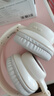 得力得力四六級聽(tīng)力耳機大學(xué)英語(yǔ)考試研專(zhuān)八用FM調頻46級頭戴式無(wú)線(xiàn)藍牙FM六級三級b級耳麥學(xué)習禮物 【促銷(xiāo)款】米白-送電池 曬單實(shí)拍圖