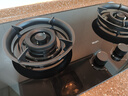 名氣（MQ）【老板出品雙翼蓮花全尺寸】燃氣灶天然氣5.2kW家用68%熱效率嵌入式煤氣灶雙灶猛火灶具JZT-A6675B 曬單實(shí)拍圖