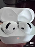 Apple/蘋(píng)果 AirPods 4(支持主動(dòng)降噪)搭配無(wú)線(xiàn)充電盒(USB-C)蘋(píng)果耳機 藍牙耳機適用iPhone/iPad 四代 曬單實(shí)拍圖