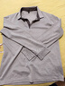 皮爾卡丹（pierre cardin）長(cháng)袖t恤男中青年上衣商務(wù)休閑翻領(lǐng)純色polo打底衫男裝 米杏 2XL 曬單實(shí)拍圖