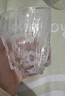 JCZS德國品質(zhì)無(wú)鉛玻璃杯高顏值客廳冰川杯家用喝水茶杯待客啤酒杯套裝 200ML升級加厚【威士忌洋酒杯】 單只-水波紋杯【無(wú)鉛抗菌】 曬單實(shí)拍圖