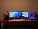 川升49英寸5K帶魚(yú)屏144Hz-Type-C65W 32：9曲面寬屏顯示器自帶音箱炒股剪輯模擬器 N49A 49寸HVA+4K+165HZ 曬單實(shí)拍圖