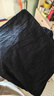 優(yōu)衣庫女裝法蘭絨舒適長(cháng)褲/全棉柔軟寬松直筒休閑褲新款478849 09 黑色 M 曬單實(shí)拍圖