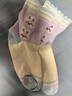貓人兒童襪子【100%棉+可愛(ài)花邊】女童發(fā)育期秋冬寶寶休閑中筒襪子 曬單實(shí)拍圖
