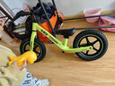 酷騎（COOGHI）兒童平衡車(chē)S2滑步車(chē)2-4-6歲滑行車(chē)酷奇寶寶學(xué)步滑步初學(xué)自行車(chē) 酷騎s2-12寸綠色-【85cm-120cm】 【全新正品防偽可查】 曬單實(shí)拍圖