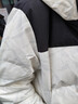 鴻星爾克四防|羽絨服男秋冬新款保暖防風(fēng)防污防潑水戶(hù)外休閑運動(dòng)外套夾克 正白 L 曬單實(shí)拍圖